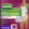 Depend Kadınlar İçin Emici Külot Medium M Beden 10'lu Paket