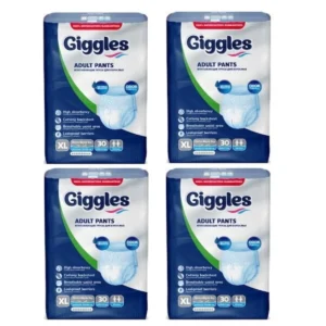 Giggles Yetişkin Emici Külot XLarge 30'lu 4 Paket 120 Adet