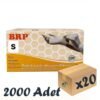BRP Lateks Pudralı Muayene Eldiveni 20 Kutu 2000 Adet Small