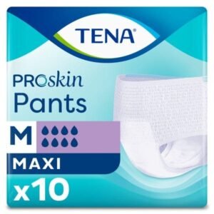 TENA ProSkin Pants Maxi Emici Külot, Orta Boy (M), 8 Damla, 10'lu