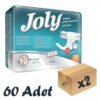 Joly Esnek Bel Bantlı Yetişkin Hasta Bezi Large 30'lu 2 Paket 60 Adet