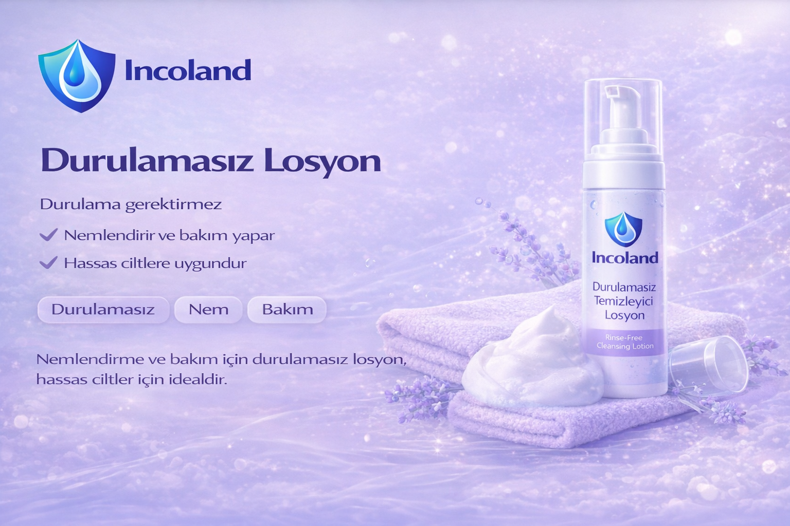 Durulamasız Temizleme Losyonları