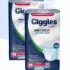 Giggles Yetişkin Emici Külot Medium 30'lu 2 Paket 60 Adet