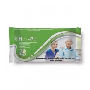 Has-Pet Antibakteriyel Perine Bölgesi Temizleme Havlusu 23x23 cm 50'li
