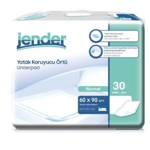 Jender Yatak Koruyucu Örtü 60x90 cm 30'lu Paket Underpad
