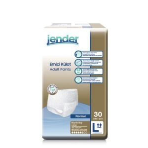 Jender Emici Külot Yetişkin Hasta Bezi Large 30'lu Paket