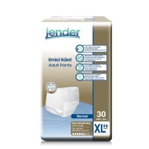 Jender Emici Külot Yetişkin Hasta Bezi XL 30'lu Paket