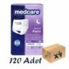 Medcare Maxi Emici Külot Yetişkin Hasta Bezi Medium M Beden 8 Damla 30'lu 4 Paket 120 Adet