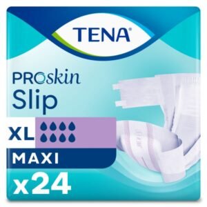 TENA Slip Maxi Bel Bantlı Hasta Bezi, En Büyük Boy (XL), 8 Damla, 24'lü Paket