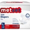 Metset Ekonomik Bel Bantlı Hasta Bezi 5,5 Damla Large Büyük Boy L Beden 30'lu Paket