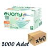 Evony Yumuşak Elastik Kulaklı Cerrahi Maske 40x50’li Kutu 2000 Adet