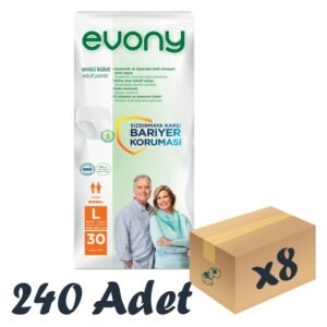 Evony Emici Hasta Külodu Large 30'lu 8 Paket 240