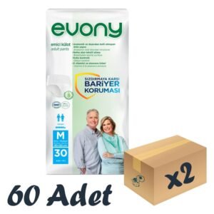Evony Emici Hasta Külodu Medium 30'lu 2 Paket 60 Adet