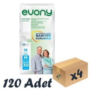 Evony Emici Hasta Külodu Medium 30'lu 4 Paket 120 Adet