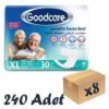 Goodcare Bel Bantlı Yetişkin Hasta Bezi XLarge 30'lu 8 Paket 240 Adet