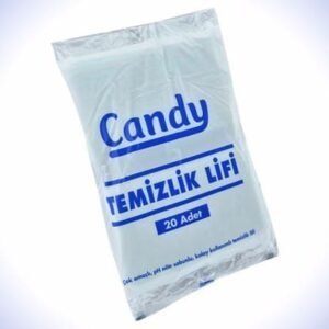 CANDY  Kendiliğinden Köpüklü Temizleme Lifi 20'li Paket